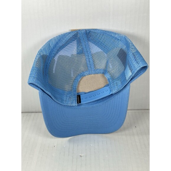 Size M/L Nike Jordan Rise Structured Snapback Trucker Hat Cap UNC Blue White NWT - Picture 4 of 6